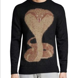 Givenchy Snake Print Sweater NEW NEVER WORN